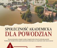 Społeczność akademicka dla powodzian - zbiórka