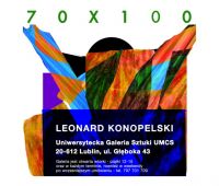 The opening of Leonard Konopelski's exhibition