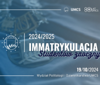 Immatrykulacja studentów studiów zaocznych 2024/2025