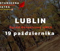 19.10. „Botaniczna Piątka” - edycja jesienna