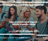 Miejski Program Stypendialny dla Studentów i Doktorantów...