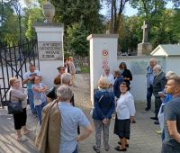 Fotorelacja ze spaceru z przewodnikiem członków LTG i ZNP...