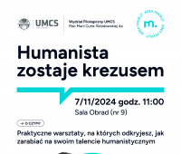 Humanista zostaje krezusem - warsztaty z Arkiem Mikrutem