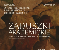 Zaduszki Akademickie - 8 listopada