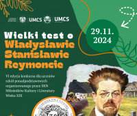 Wielki test o Władysławie Reymoncie - zaproszenie do udziału