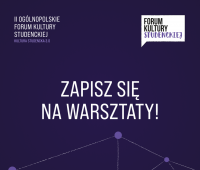 Zapisy na warsztaty!