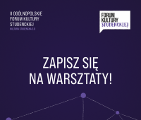 Zapisy na warsztaty!- ostatnie wolne miejsca