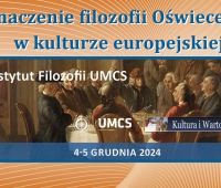 Znaczenie filozofii Oświecenia w kulturze europejskiej