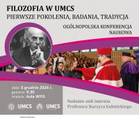 Filozofia w UMCS: pierwsze pokolenia, badania, tradycja