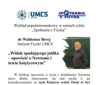 Spotkania z fizyką - zapraszamy na wykład