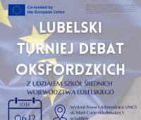 Lubelski Turniej Debat Oksfordzkich (6 grudnia)