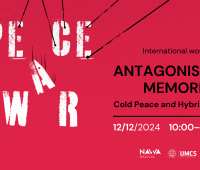 International workshop - Antagonistic Memories: Cold...