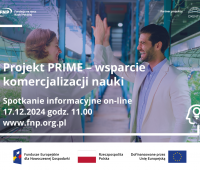 Projekt PRIME – wsparcie komercjalizacji nauki: spotkanie...