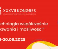 XXXVII Kongres Polskiego Towarzystwa Psychologicznego