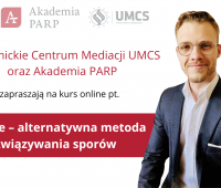  Bezpłatny kurs e-learningowy pt. Mediacje – alternatywna...