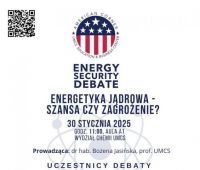 Debata "Energetyka jądrowa – szansa czy...
