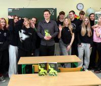 Dr Artur Sadecki w XVIII LO w Lublinie