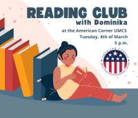Reading Club with Dominika at the American Corner