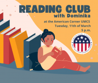 Reading Club with Dominika at the American Corner