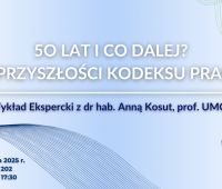 50 lat i co dalej? O przyszłości Kodeksu pracy | wykład...
