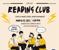Reading Club with Dominika at the American Corner