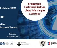 Konferencja "Wojna informacyjna w XXI wieku" |...