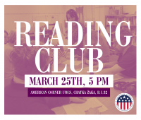 Reading Club with Dominika at the American Corner