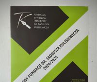Wyróżnienie w konkursie Nagrody Fundacji im. Tadeusza...