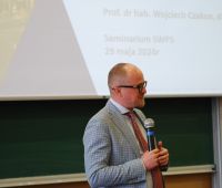 Wykłady z prof. Wojciechem Czakonem na Wydziale...