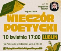 Wieczór poetycki w Międzywydziałowej Bibliotece...