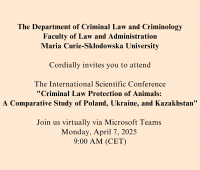 The International Scientific Conference "Criminal...