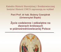 Wykład otwarty dr hab. Bożeny Czwojdrak, prof. UŚ