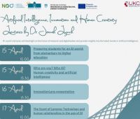 Invitation to Lectures by Dr. Jonah Lynch on Artificial...