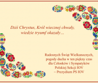 Życzenia wielkanocne 2025