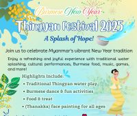 Thingyan Festival 2025 – Wave of Hope!