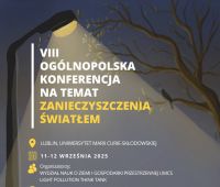 VIII Konferencja Naukowa "Zanieczyszczenie...
