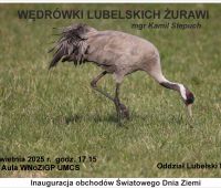 „Wędrówki lubelskich żurawi” - odczyt