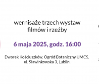 Wernisaże trzech wystaw plenerowych przy Dworku...
