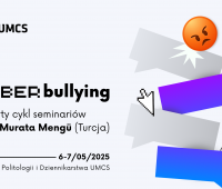 Cyberbullying - cykl seminariów prof. Murata Mengü (Turcja)