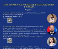 Centrum Europejskie UMCS zaprasza na Dni Europy!