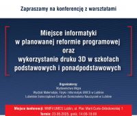 Miejsce informatyki w planowanej reformie programowej...