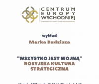 Wykład Marka Budzisza - publicysty, historyka, dziennikarza