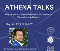 ATHENA Talk: Bright Aspects of Mixed-Metal Halide...