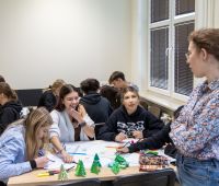 Uczniowie XXIII LO na warsztatach „Moje idealne miasto”