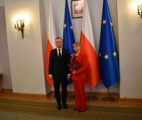Prof. Marta Fiołka received the nomination from the...