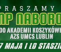 Camp Naborowy do Akademii Koszykówki AZS UMCS Lublin
