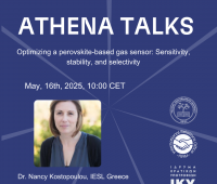 ATHENA Talk: Optimizing a perovskite-based gas sensor:...