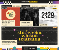 Harmonogram tygodniowy w Chatce Żaka