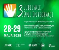 Zapraszamy na warsztaty na UMCS w ramach III LDI