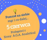  Spotkanie z firmą A.G.A. Analytical
